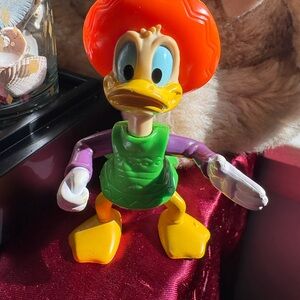 Vintage Donald Duck figurine with movable limbs